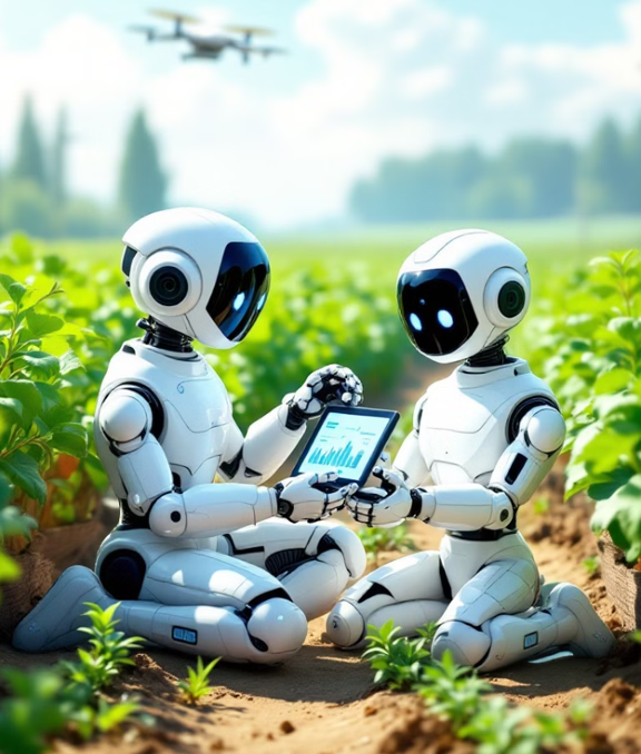 robots en la sostenibilidad