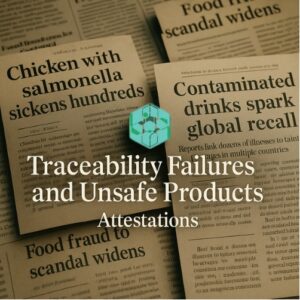 Traceability Failures and Unsafe Products Attestations la trazabilidad falla