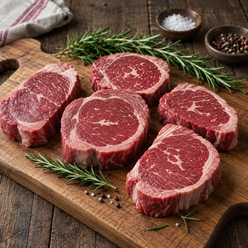 Carne de vacuno con trazabilidad de origen y seguridad alimentaria