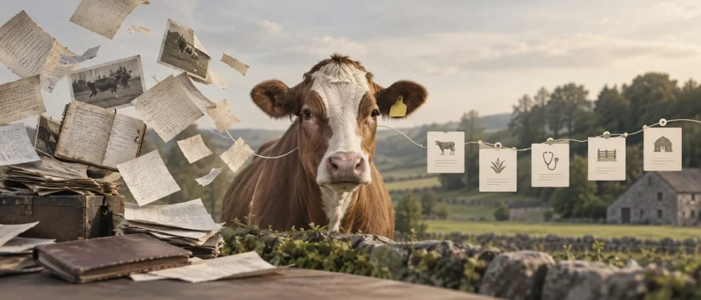 historial cada animal digitalizacion gestion ganadera.